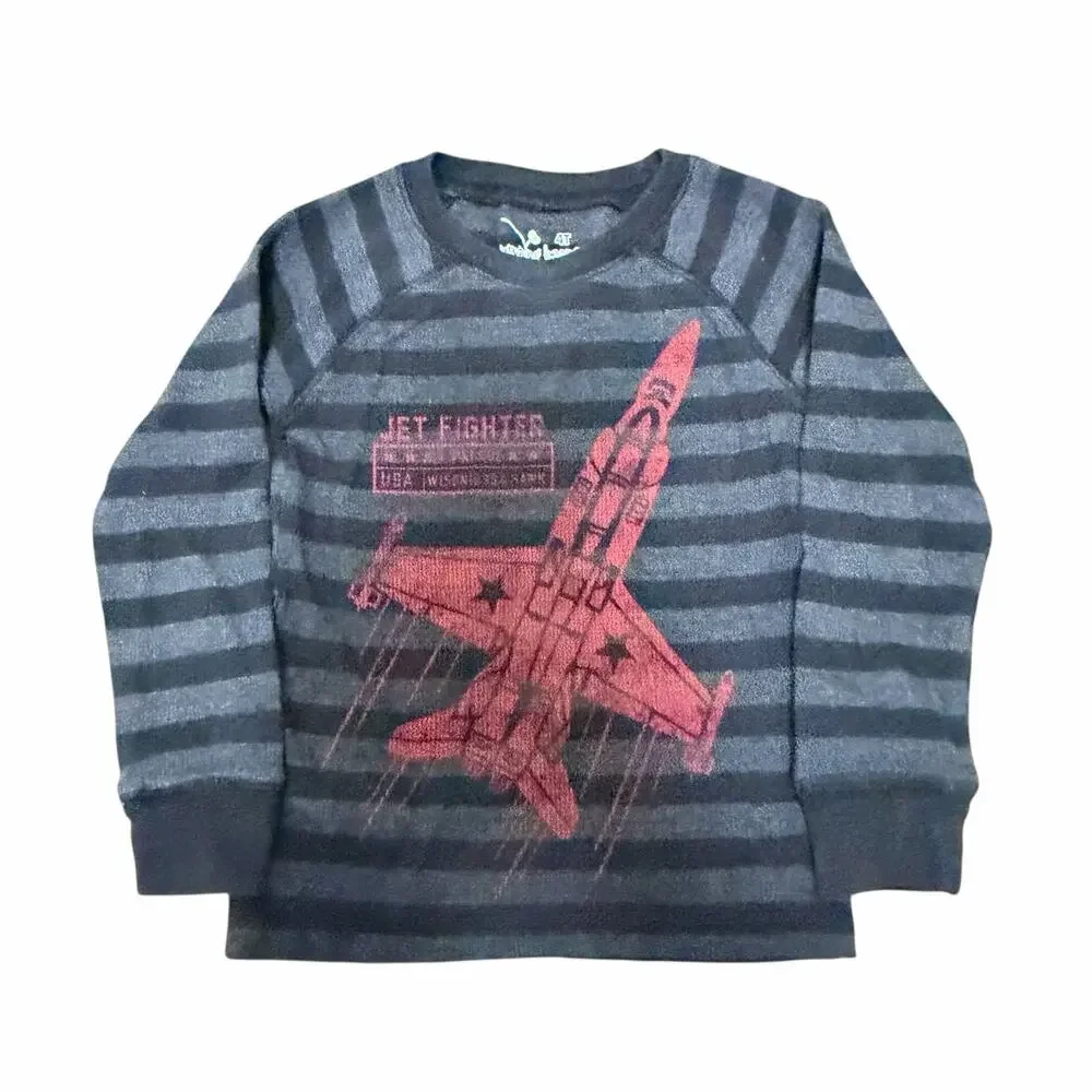 Lot of 4 Boys 4T Long Sleeve Shirts
